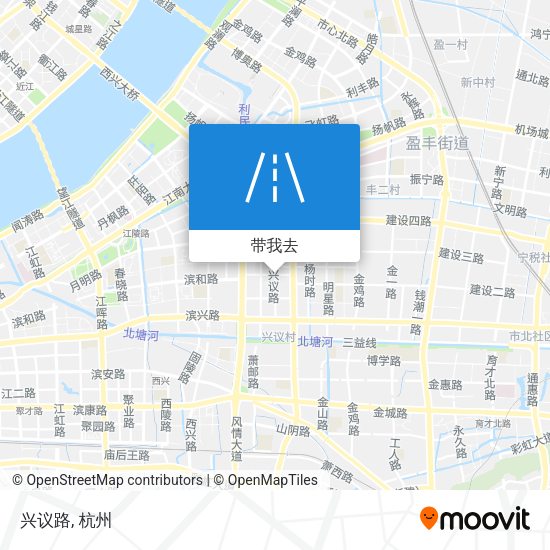 兴议路地图
