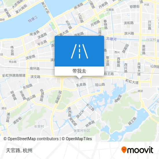 天官路地图