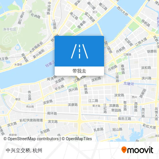 中兴立交桥地图