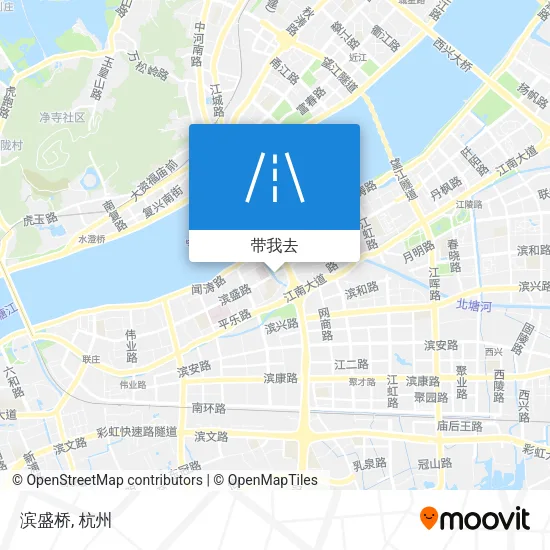 滨盛桥地图