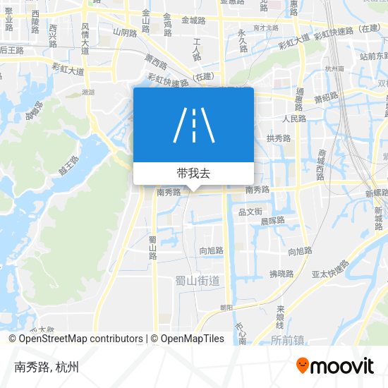 南秀路地图