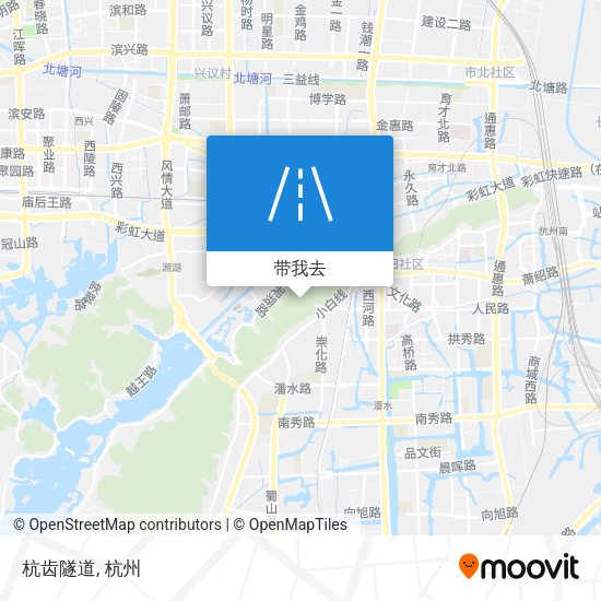 杭齿隧道地图
