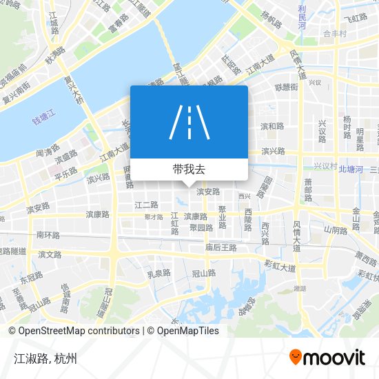 江淑路地图