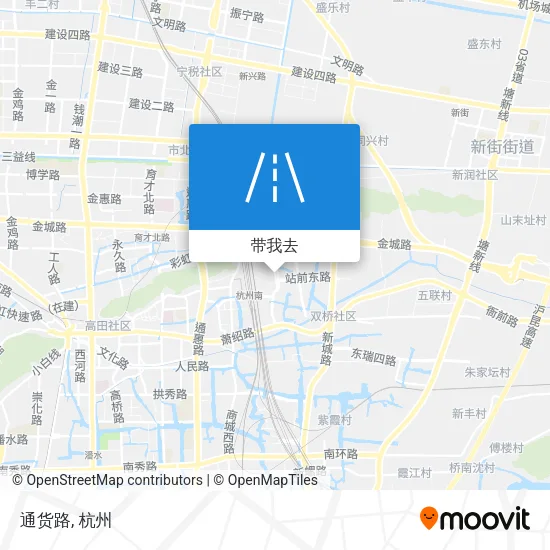通货路地图