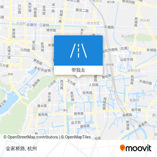 金家桥路地图