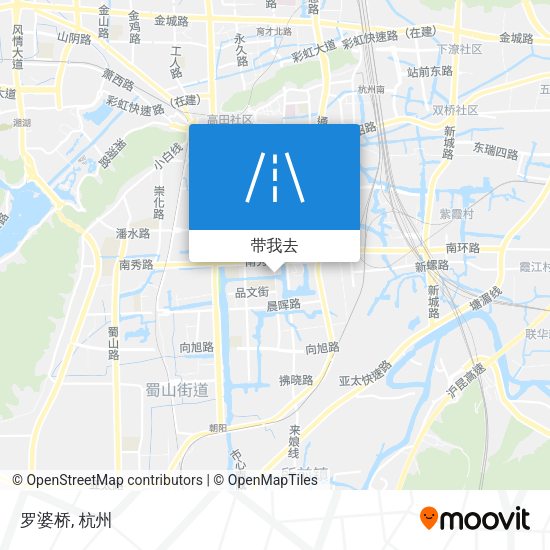 罗婆桥地图