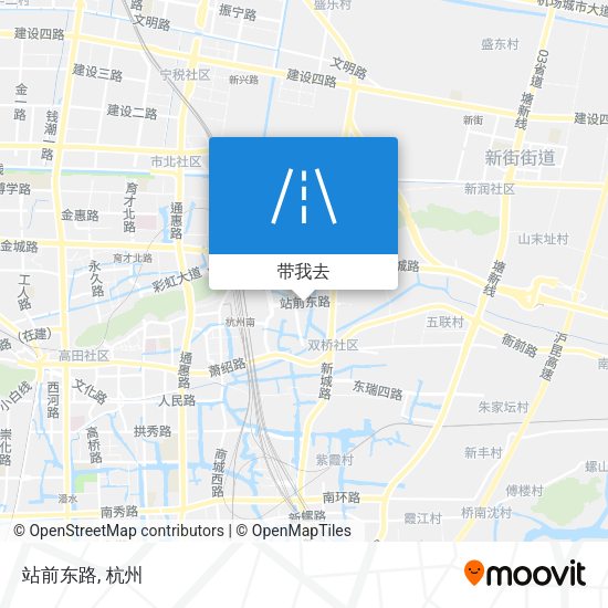站前东路地图