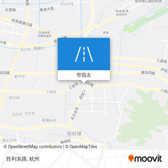 胜利东路地图