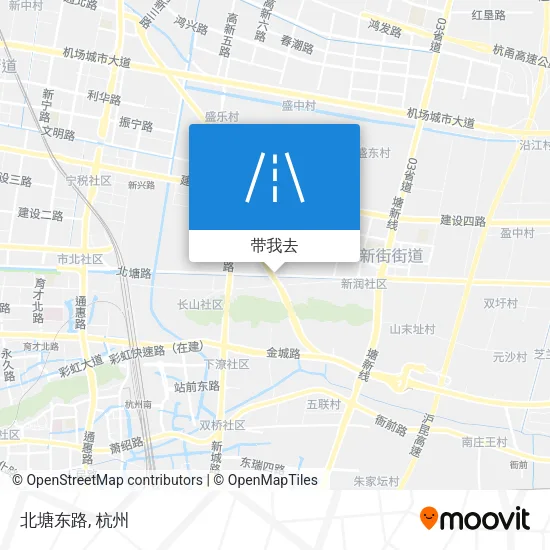 北塘东路地图
