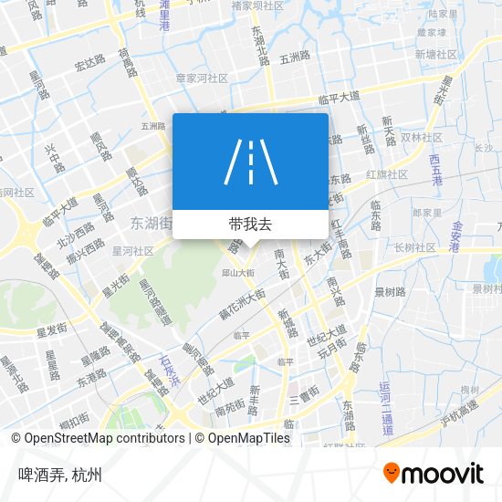 啤酒弄地图