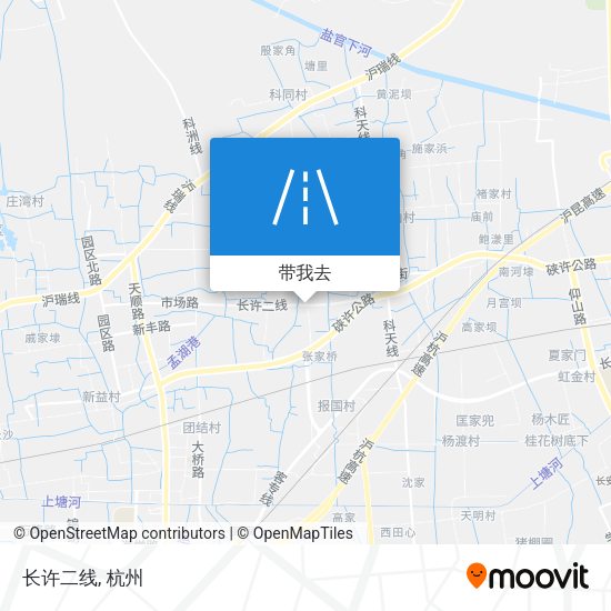 长许二线地图