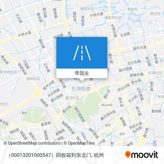 （00013201000547）回收箱到东北门地图