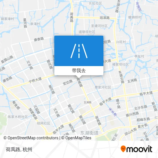 荷禹路地图