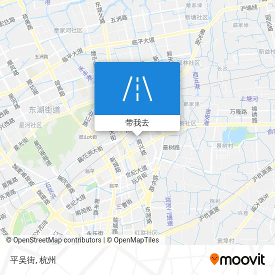 平吴街地图