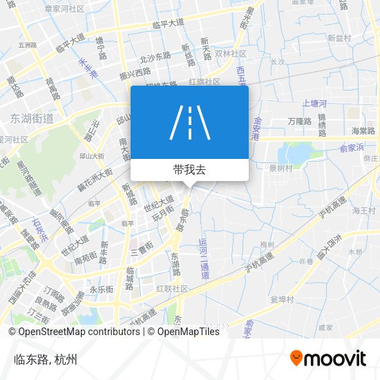 临东路地图