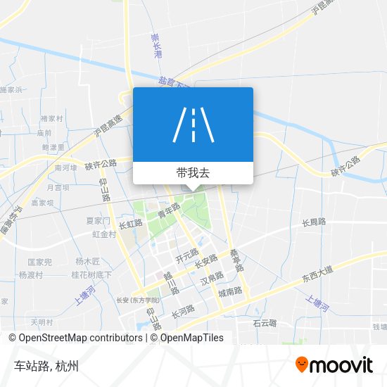 车站路地图