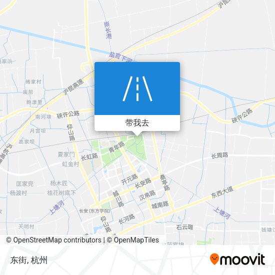 东街地图