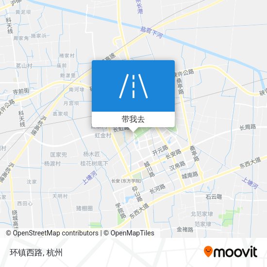 环镇西路地图