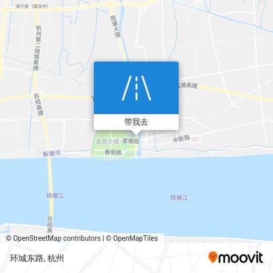 环城东路地图