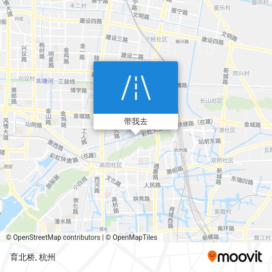 育北桥地图