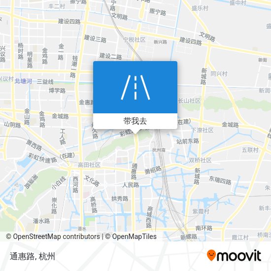 通惠路地图