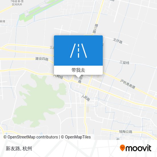 新友路地图