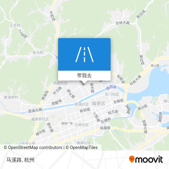马溪路地图