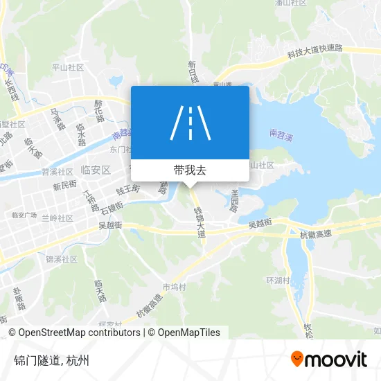 锦门隧道地图