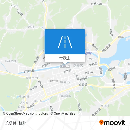 长桥路地图