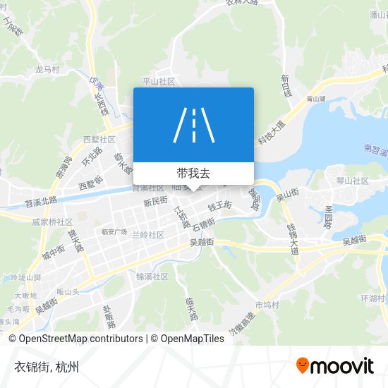 衣锦街地图