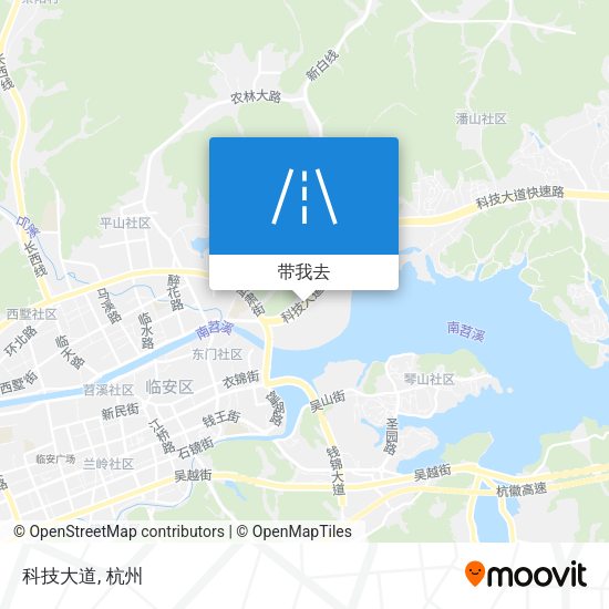 科技大道地图