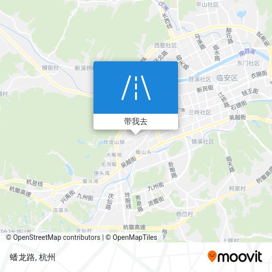蟠龙路地图