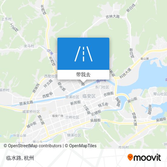 临水路地图