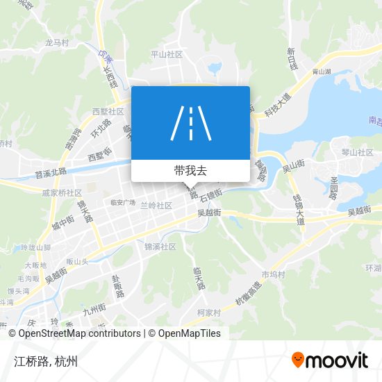 江桥路地图