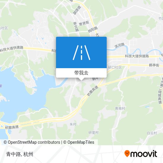 青中路地图