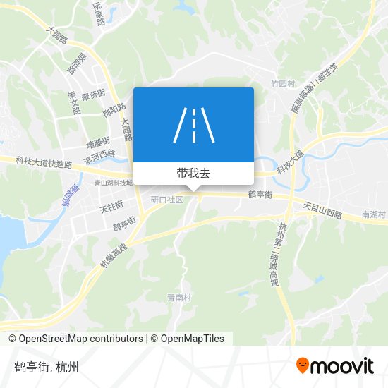 鹤亭街地图