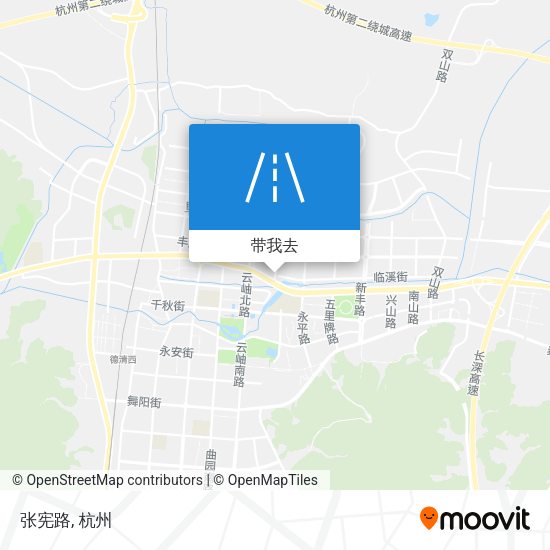 张宪路地图