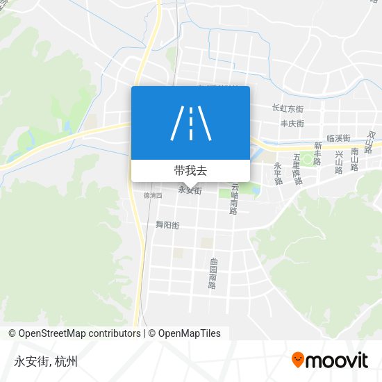 永安街地图