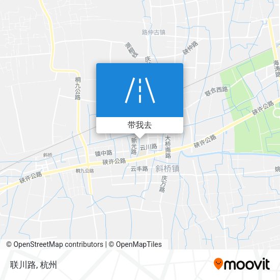 联川路地图