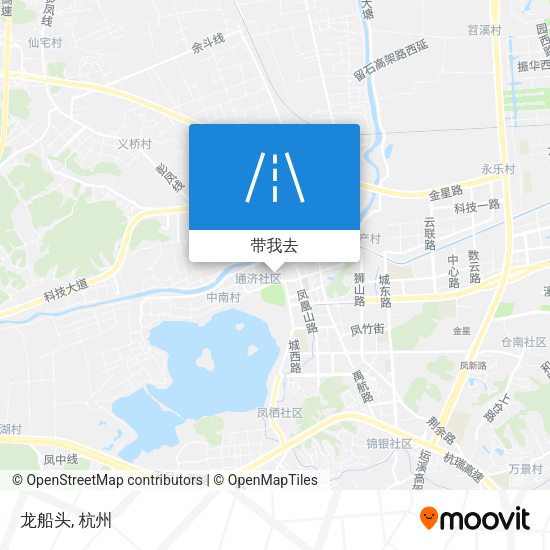 龙船头地图