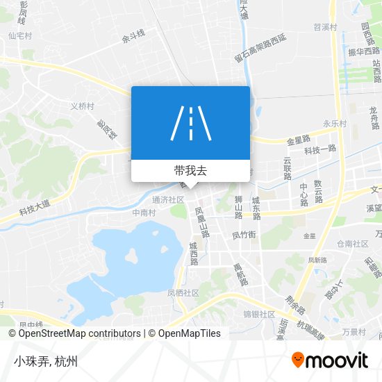 小珠弄地图