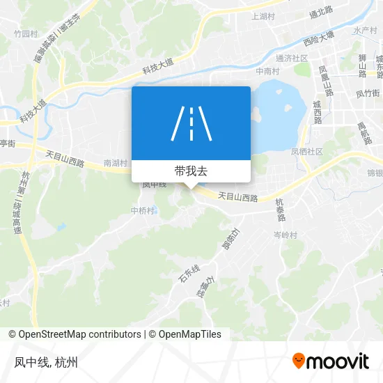 凤中线地图
