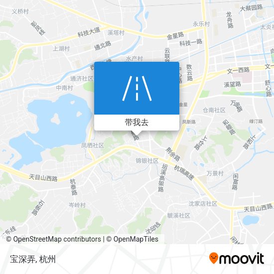 宝深弄地图