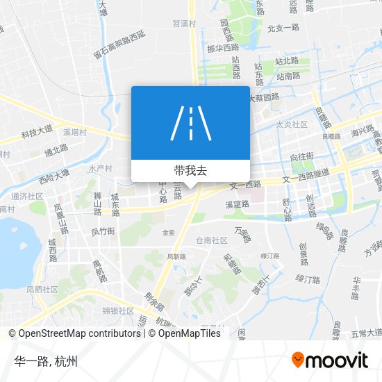 华一路地图