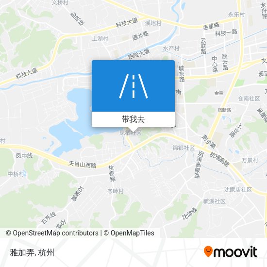 雅加弄地图