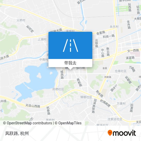 凤联路地图