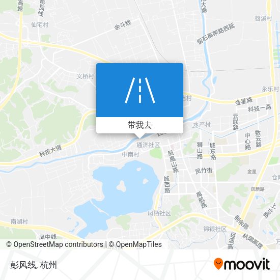 彭风线地图