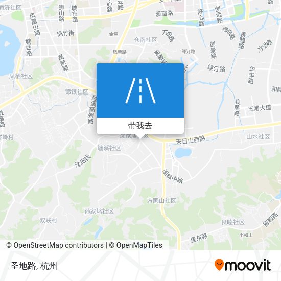 圣地路地图