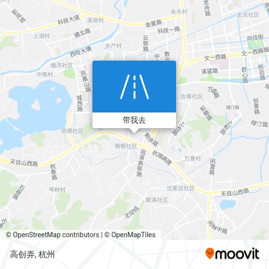 高创弄地图