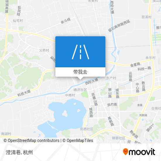 澄清巷地图